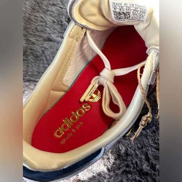 Adidas X Sporty & Rich Olympic Samba OG red-blue gum unisex New - Picture 11 of 15